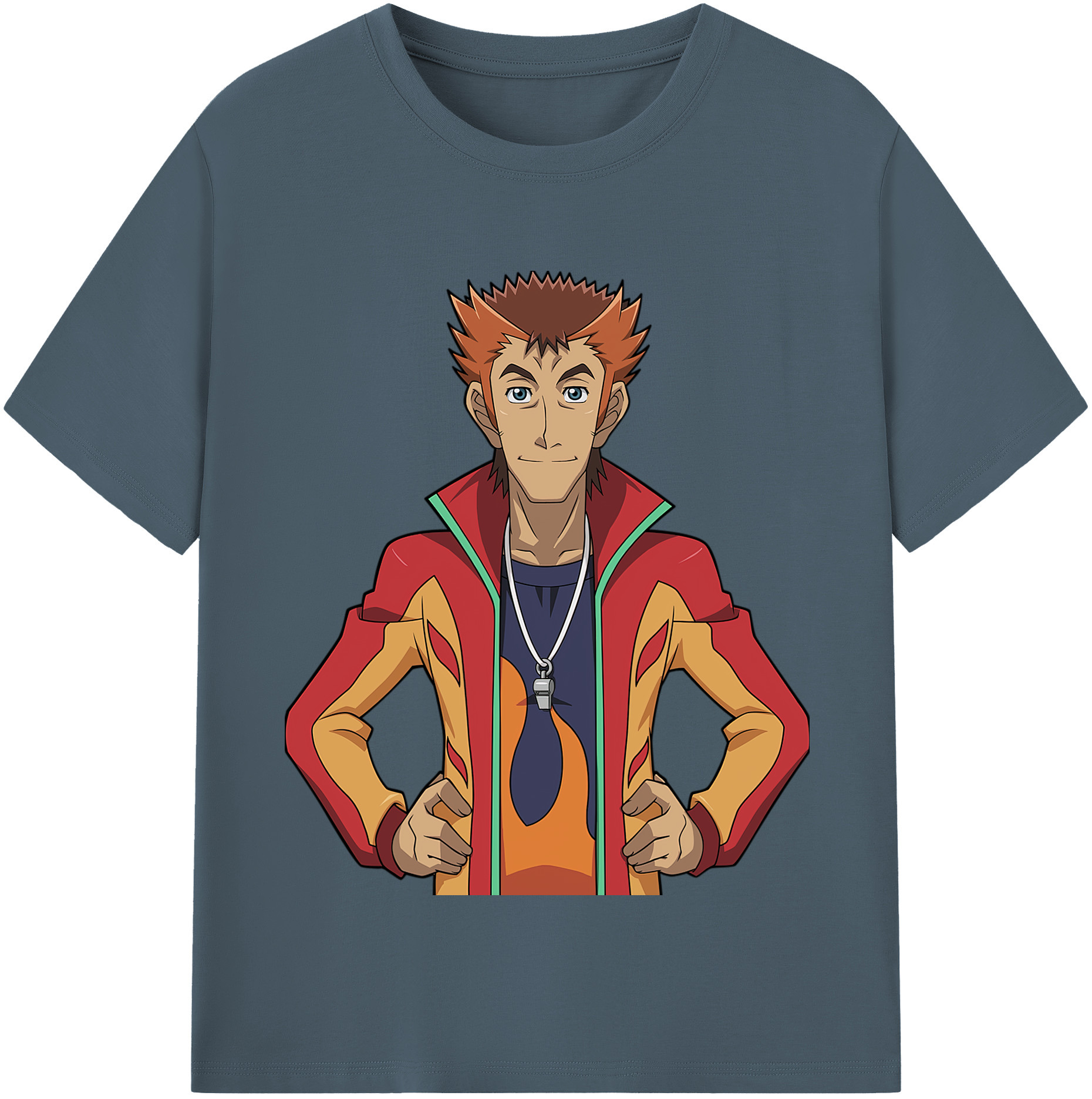 （画像用） 遊☆戯☆王 Yu-Gi-Oh! 綿100％半袖Tシャツ（フロントプリント）